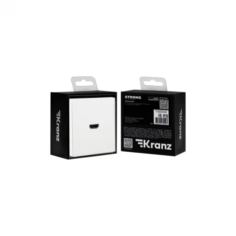 Розетка HDMI с/у жемчуг Kranz Strong KR-78-0730-4