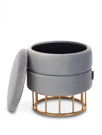 Пуфик серый MY iNTERNO Boston MY19A237L