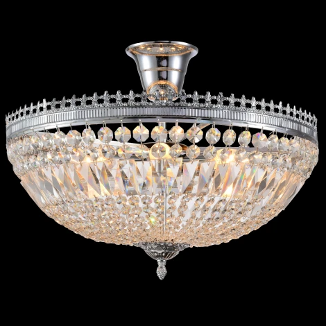 Потолочная люстра Natali Kovaltseva Rococo 81406/6C CHROME