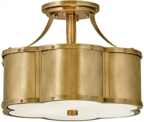 Потолочная люстра на штанге Hinkley Chance (Hk) QN-CHANCE-SF-S-HB (220V)