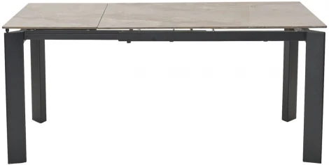 Стол CORNER 120 GLOSS AMBER JADE SOLID CERAMIC / BLACK, ®DISAUR