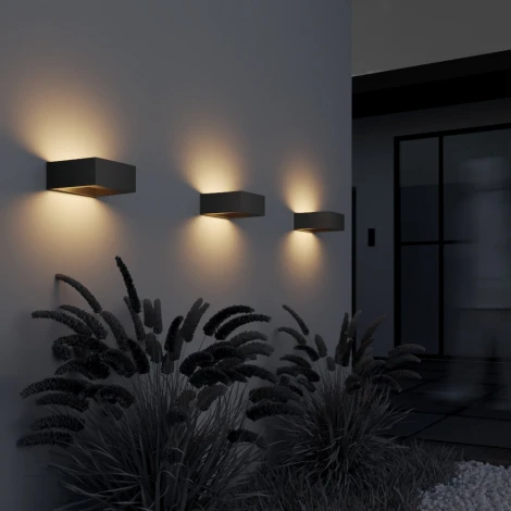 Настенный уличный светильник Maytoni Cont O464WL-L18GF3K (LED, 220V, IP54)