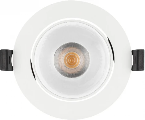 Встраиваемый точечный светильник MS-FORECAST-BUILT-TURN-R102-12W Warm3000 (WH-WH, 32 deg, 230V) (Arlight, IP20 Металл) 037188(1) (LED)