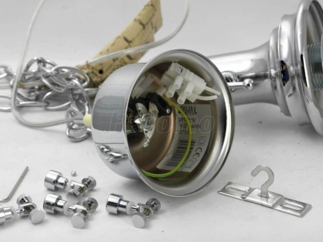 Подвесной светильник Lussole Loft Monsey GRLSP-9613 (220V, на цепи, круглые, IP21)