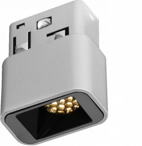 Трековый магнитный светильник с антибликовой решеткой 48V iLedex Vision48/22 4822-018-L36-2W-24DG-3000K-WH