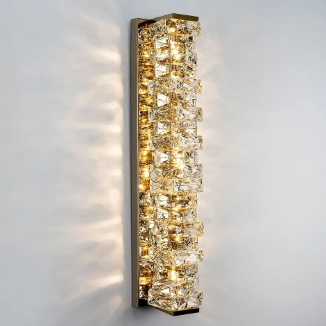 Бра светодиодное хрустальное с регулировкой цветовой температуры Modelux MODELUX ML.541.600 GD