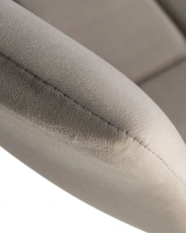 Стул барный TAILOR WHITE (серый велюр (MJ9-75))