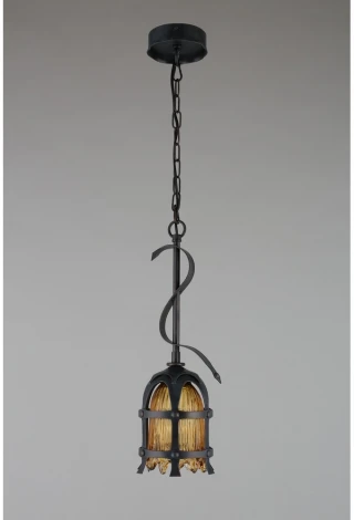 Подвесной светильник Aployt Simona APL.500.06.01 (220V, на цепи, под старину, факел)