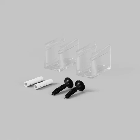 Клипсы для гибкого неона 17x12 мм 2 шт. Maytoni Изгиб поперек оптической оси 432007