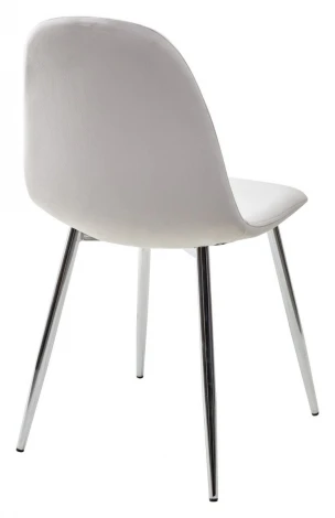 Обеденный стул M-City PESCARA UF910-02 LIGHT GREY, велюр