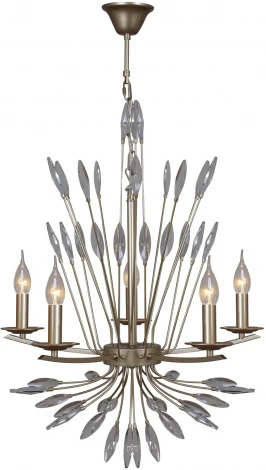 Подвесная люстра Reluce 02373-0.4-05 COPPER (220V, на цепи, свеча)