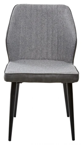 Стул SEATTLE TRF-08 теплый серый, ткань/ RU-07 серая сталь, PU