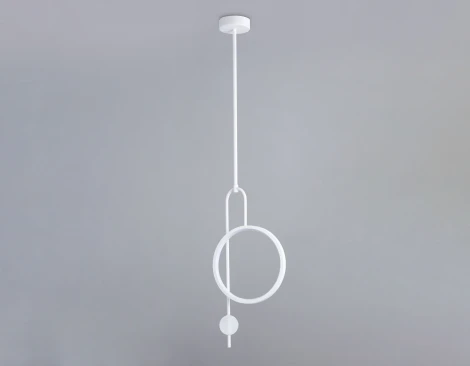 Подвесной светильник светодиодный на штанге Ambrella COMFORT FL66431 (220V, кольцо)