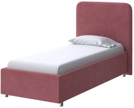 PROxSON Кровать Олаф (Ткань: Велюр Ultra Багряный) 90x190