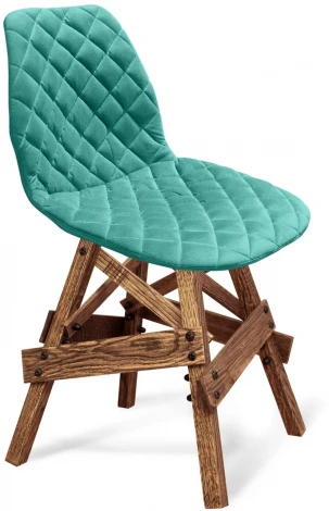 Стул SHT-ST29-C12/S71 голубая лагуна лагуна/чер/дуб брашированный кор Sheffilton 3253425502