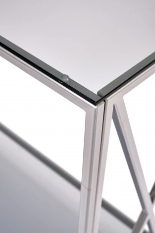 Консольный стол AllConsoles 1031-CS grey серебряный