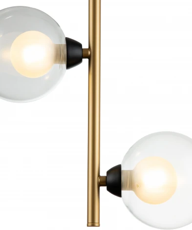 Подвесной светильник Piano V000169 (11021/2P Clear) (220V, на проводе, шар)