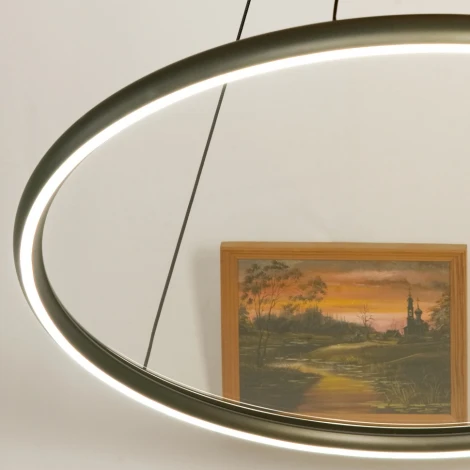 Подвесной светильник светодиодный с пультом Lussole Custer LSP-7424