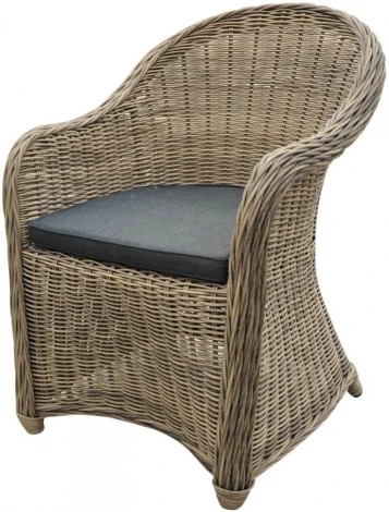 Плетеное кресло Ravenna Y490 Beige (Искусственный ротанг/Бежевый) Afina