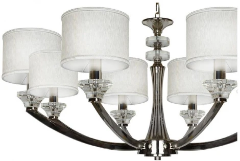 Подвесная люстра iLamp Oxford 85175/8 CR (220V, на цепи)