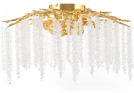 Потолочная люстра хрустальная Arte Milano Milano-3 23312.700.6.G9.A GD (220V)