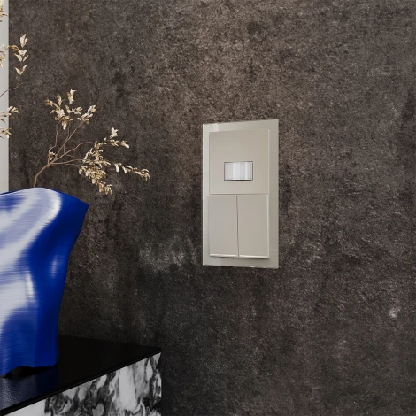 Рамка на 2 поста (шелк, стекло) Voltum S70 VLS110204