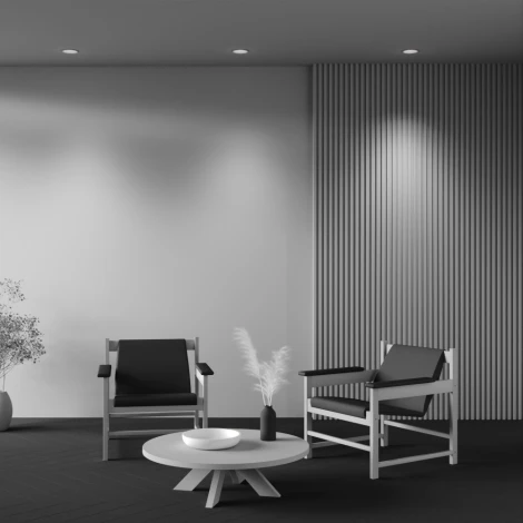 Встраиваемый светильник Maytoni Spark DL097-GU10-W (220V, круглые)