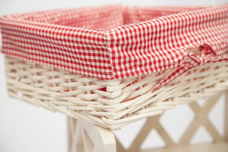 Тумба с ящиком Secret De Maison CAGE 5 ( mod. 4340 ) butter white (слоновая кость) (дерево павловния, мдф)