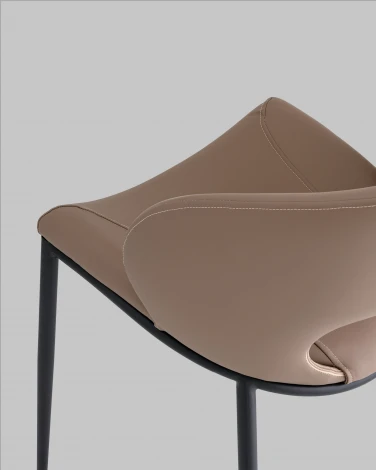 Стул Вивьен иск.кожа светло-коричневый Stool Group УТ000042353