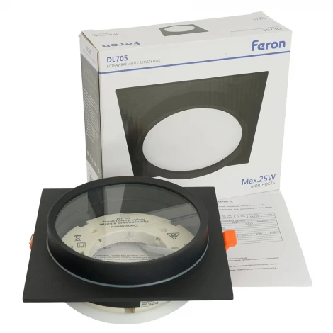 Светильник потолочный встраиваемый Feron DL705 51108