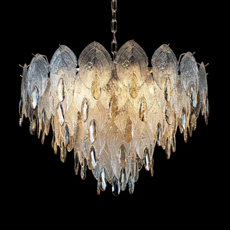 Подвесная люстра хрустальная Modelux ML.6928.600 GD