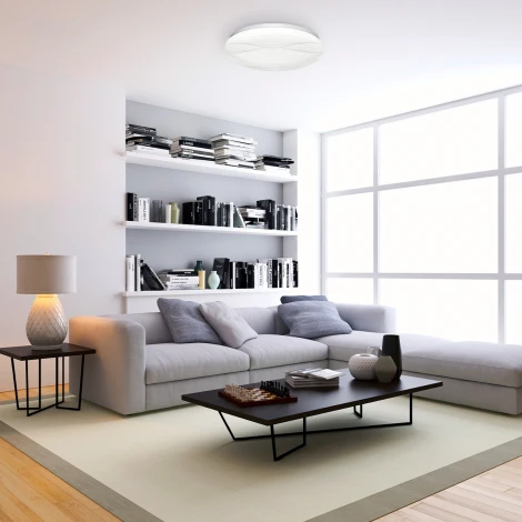 Настенно-потолочный светильник Sonex Himar 7686/ELN пластик/белый LED 76Вт 3000/4000/6000К IP43