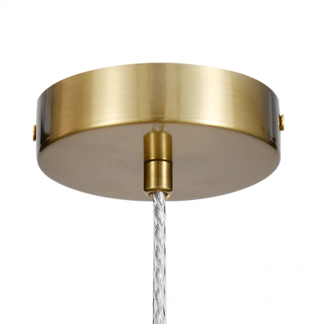 Подвесной светильник (11069/1P White) Indigo Aura V000595 (220V, на проводе, круглые)