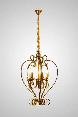 Подвесная люстра AM Group AM377 AM377 SP5 (220V, на цепи, подсвечник, свеча)
