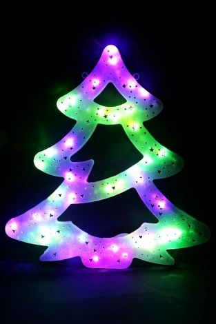Световая фигура Елочка светодиодная Sneha A-099 LED RD/GN, RD/BL (220V)