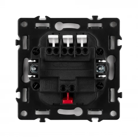 Механизм выключателя трехклавишный непроходной SWT-NOBE-MK03-SFPL-CA (230V, 10A) (Arlight, Кашемир) 061797