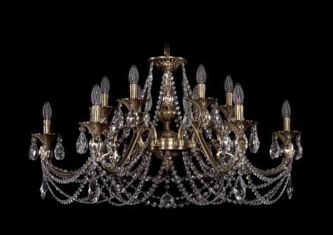 Подвесная люстра Bohemia 1703 1703/12/360/C/FP