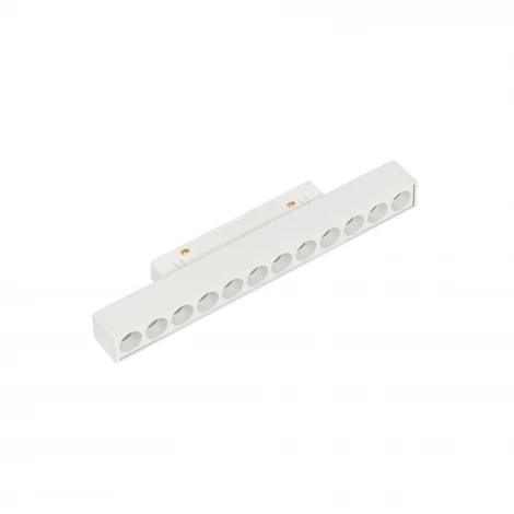 Трековый магнитный светодиодный светильник 12W 48V MyFar ФлоуПоинт MT0211-12W3K-W