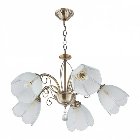 Подвесная люстра Arte Milano Amalfi-2656 332656/5 AB (220V, подвески, на цепи)