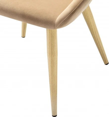 Кресло Kent Diag beige/нат.дуб R-Home арт.410119131h_Diagbeige_н.дуб