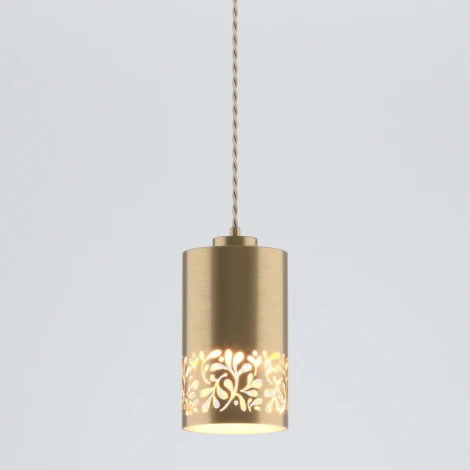 Подвесной светильник Eurosvet Tracery 50071/1 античная бронза