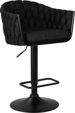 Стул барный DOBRIN LEON (черная ткань (LAR-275-50))