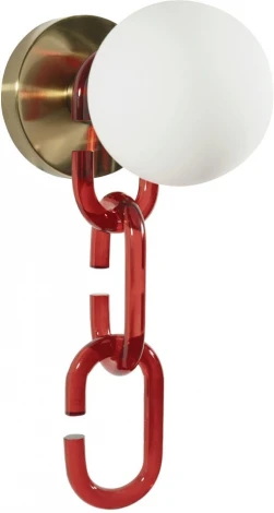 Бра Loft It Chain 10128W Red (220V, подвески, шар)