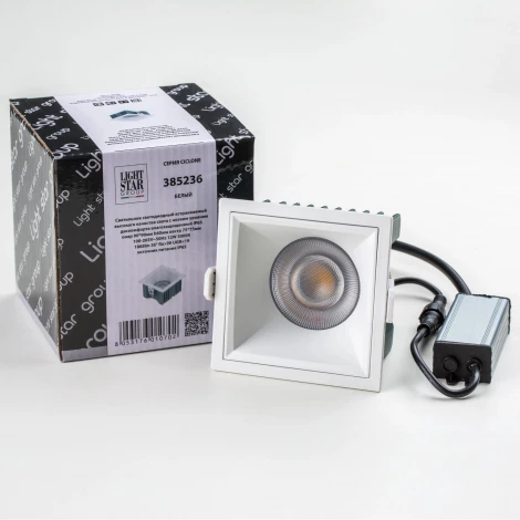 Встраиваемый светильник светодиодный Lightstar Ciclone 385236 (220V, IP65)