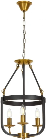 Подвесная люстра Lumina Deco Berling LDP 8024-3 BK+MD