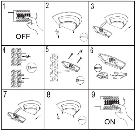 Архитектурная подсветка Oasis Light SIDNEY W1880S GB