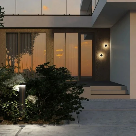 Настенный светодиодный уличный светильник IP65 Denkirs Vega DK9810-BK