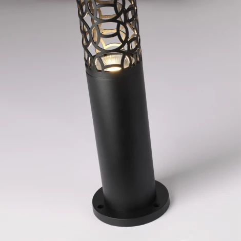 Наземный уличный светильник Novotech Netz 359538 черный LED 9W 3000К 220V (круглые, IP65)