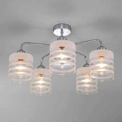 Потолочная люстра Eurosvet Essence 30176/5 хром