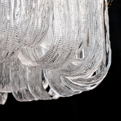 Подвесная люстра светодиодная с пультом Modelux ML.9542.600 GD